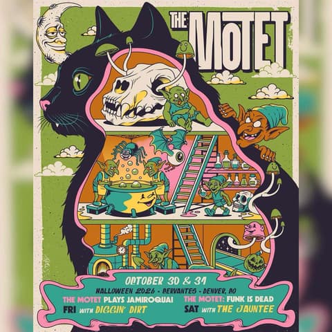 The Motet: Funk is Dead ft. Casey Russell, Nick Baum w/ The Jauntee