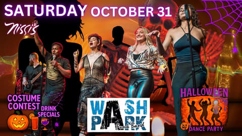 WASH PARK BAND | Halloween Dance Party!
